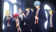Mash and friends as seen in Mashle: Magic and Muscles (Image via A-1 Pictures)